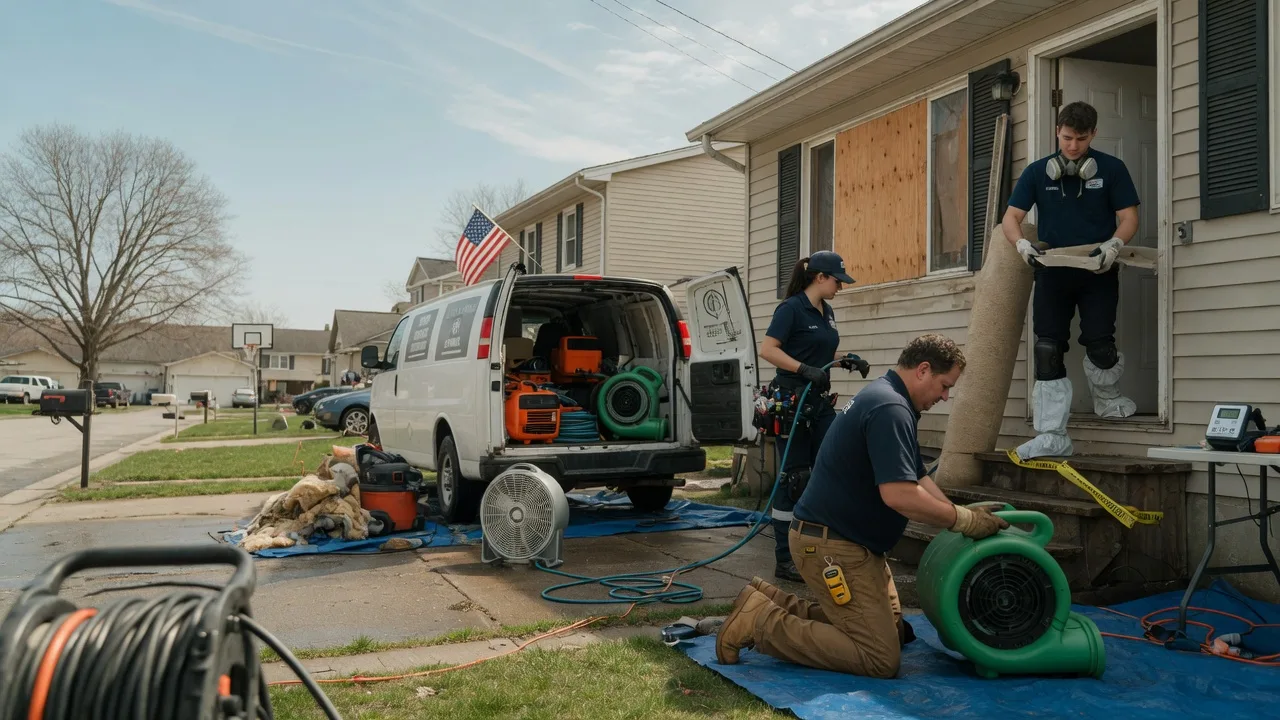 Water Damage Restoration in Peninsula, OH near me